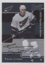 2002-03 ITG Be A Player Signature Series 2001-02 Buybacks Trevor Linden Auto 0c3