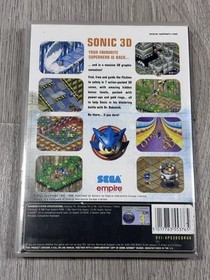 PC Game Xplosiv Sonic Hedgehog 1998 3D Flickies Island Sega CD ROM Vintage