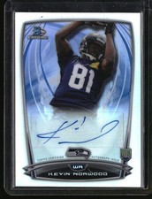 2014 Bowman Chrome #RCRA-KN Kevin Norwood Rookie Autographs Refractors