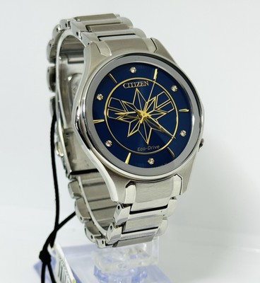 Citizen Eco Drive Ladies Captain Marvel Watch EM0596-58W | eBay display picture 3