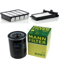Mann Inspektionspaket Filterset FüR Mitsubishi Galant VI 2.5 V6 24V 2.0