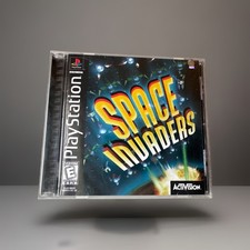 Space Invaders (Sony PlayStation 1, 1999) PS1 Complete Perfect Shape!!