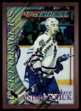 1995-96 Topps Finest Refractor W/Coating Dave Andreychuk Toronto Maple Leafs #6
