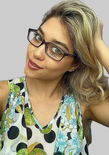 New MICHAEL KORS MK 0O68 1130 52mm Brown Women's Eyeglasses Frame