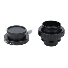 SZMCTV 1/3 Adapter C-Mount Lens Adapter For Trinocular Stereo Microscope Camera