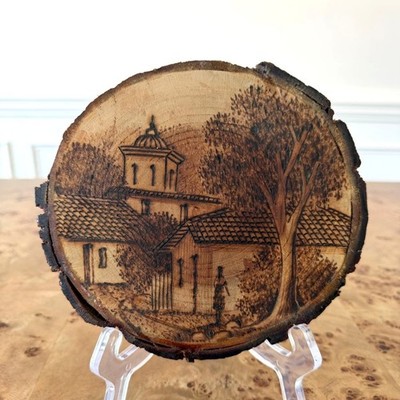 Honduran Village Pyrography Art