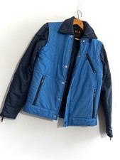 Campri Aviemore Moritz Suit Ski Jacket S 36" 91cm Blue Winter Hooded Vintage 80s