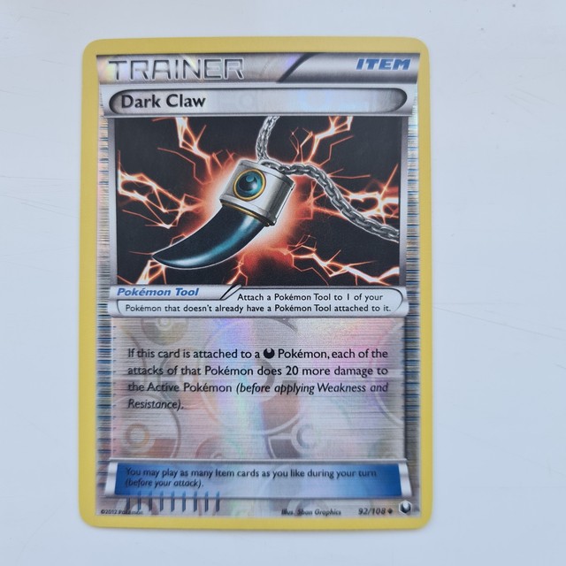 Dark Claw [Reverse Holo] #92 (Dark Explorers (2012))