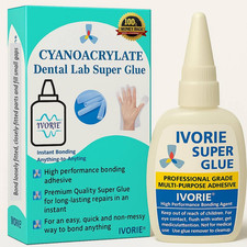 Super Glue Adhesive Instant Bonding Cyanoacrylate Acrylic - Dental Laboratory To