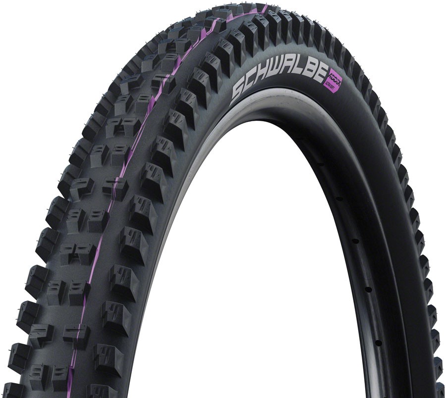Schwalbe Tacky Chan 29x2.40 Tubeless Mountain Tire - Downhill Enduro, Addix
