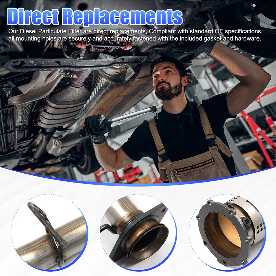 Diesel Particulate Filter For 2008-2010 Ford F-250 / F-350 Super Duty 8 Cyl 6.4L — 第 4/4 张图片