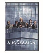 Succession: Season 4 DVD Brian Cox Jeremy Strong Sarah Snook Kieran Culkin