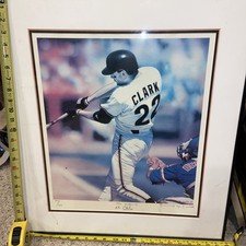 Daniel M. Smith THE NATURAL WILL CLARK Ltd Edition Hand Signed GIANTS # 853/1060