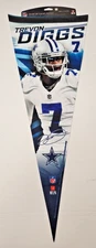 Dallas Cowboys NFL Trevon Diggs #7 Roll-Up Collector Player Pennant