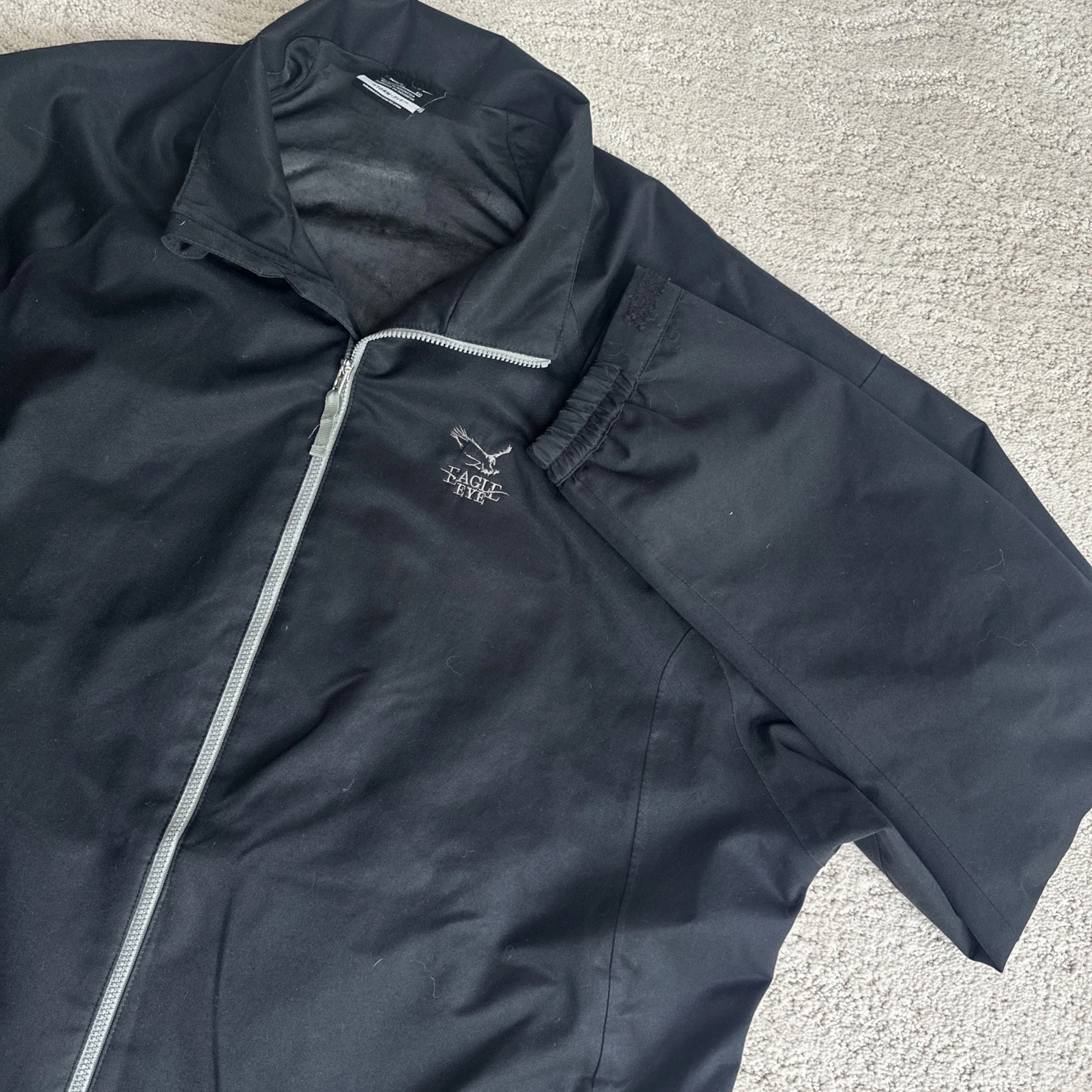 Men’s Nike XL Storm-Fit Full Zip Black Jacket Windbreaker