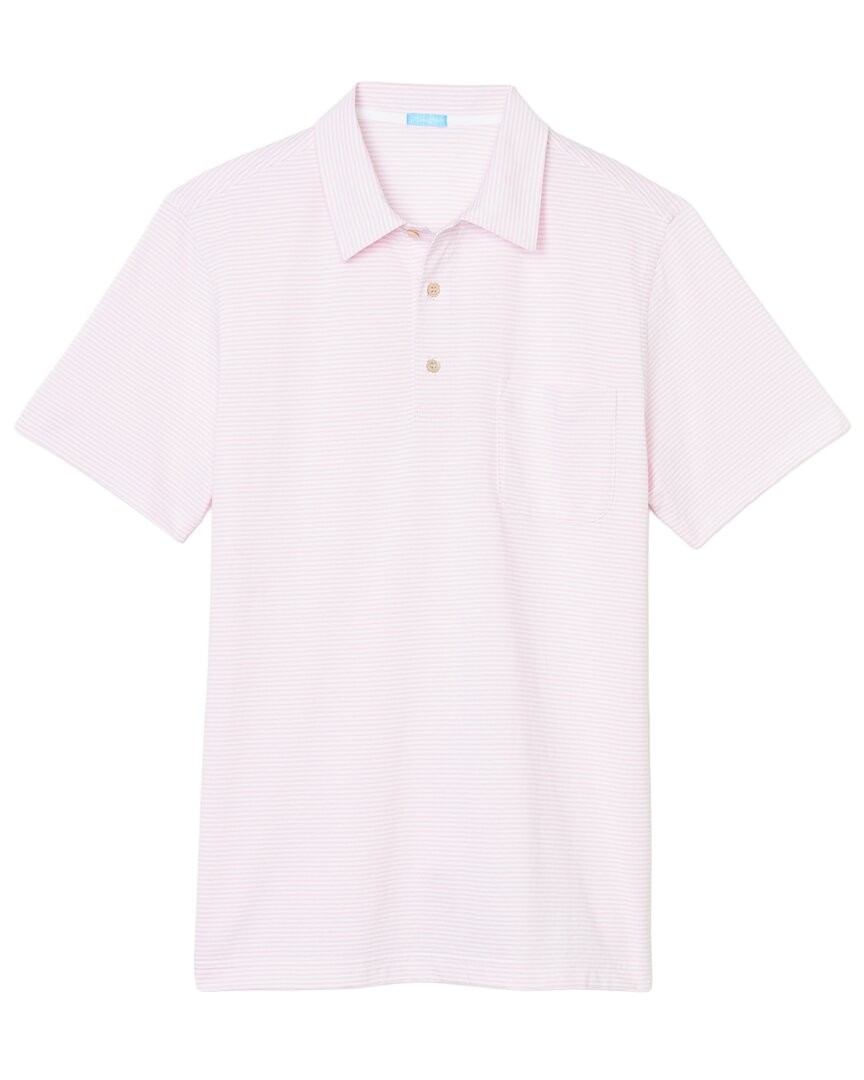 J.Mclaughlin White Callahan Knit Shirt Men's White S