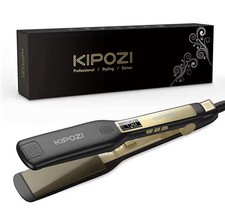 KIPOZI Titan Glätteisen | LCD, Schnellheizun...