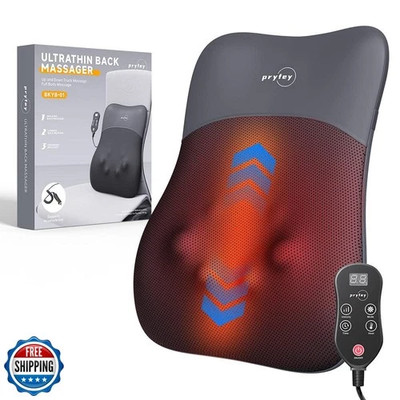 Back Massager, Rolling Up and Down Back Massager with Heat, Back Massage 4D K...