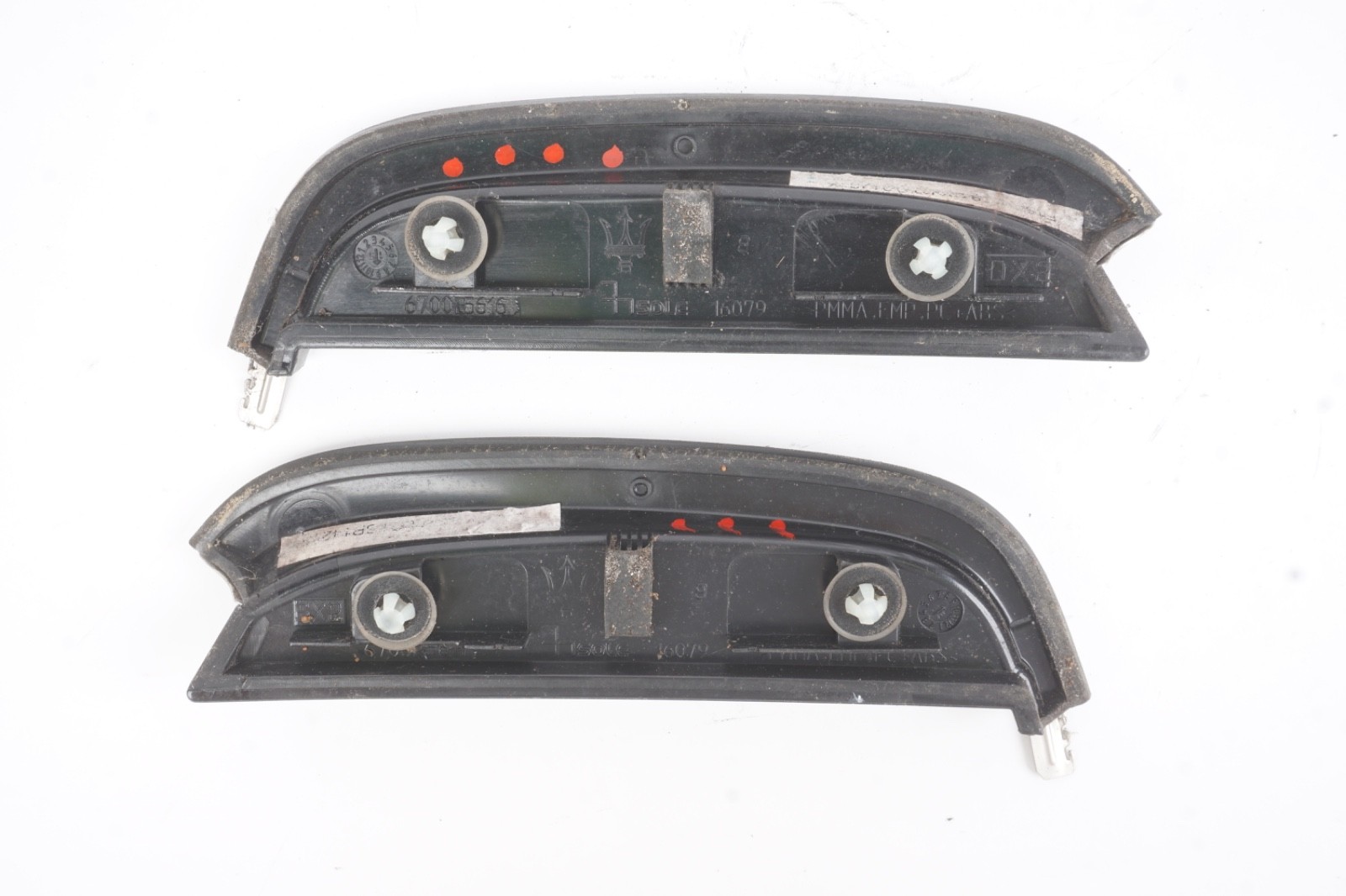 2014 - 2021 Maserati Ghibli S Q4 Rear RH LH Door Pillar Exterior Molding Trim