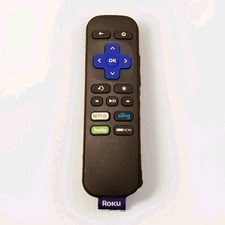 Roku RC-GR3 Streaming Remote Control RC-GR3 headphone jack Netflix Sling Hulu