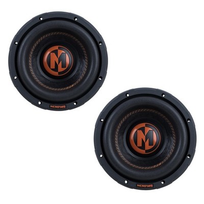 2x Memphis MJP822 MOJO Pro 8'' Dual 2 Ohm Subwoofers for High SPL Performance