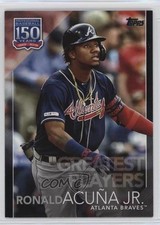2019 Update 150 Years of Professional Baseball Black Ronald Acuna Jr Acuña nd3
