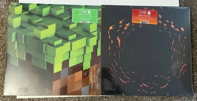 C418 – Minecraft Volume Alpha Green & Beta Warp Speed 2 x Vinyl LP Lot - Image 1 of 4