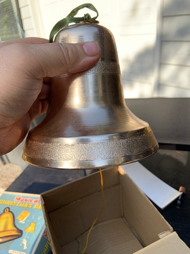 Metall musikalische Weihnachtsglocke - Japan - Metall - in Box - funktioniert nicht - Bild 10 von 14