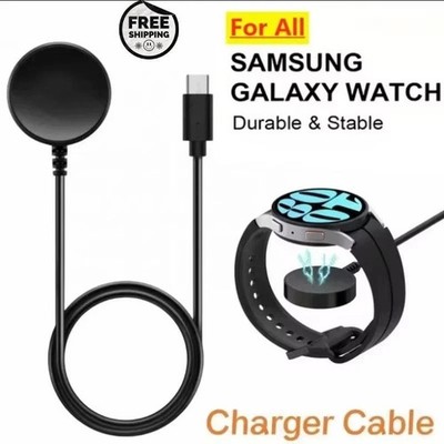 FAST Wireless Charger (3.0) For Samsung Galaxy Watch 8/7/6/5 Pro/4/3/2 Classic