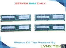 Lot of 4 Samsung 8GB 2Rx4 PC3L-12800R DDR3 ECC RDIMM Cisco Cert M393B1K70DH0-YK0