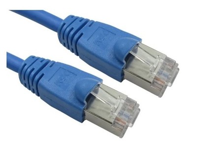 9 x RS PRO, 2m Cat6 Ethernet Kabel, Blau RJ45 auf Stecker RJ45 Stecker Low Smoke Zero
