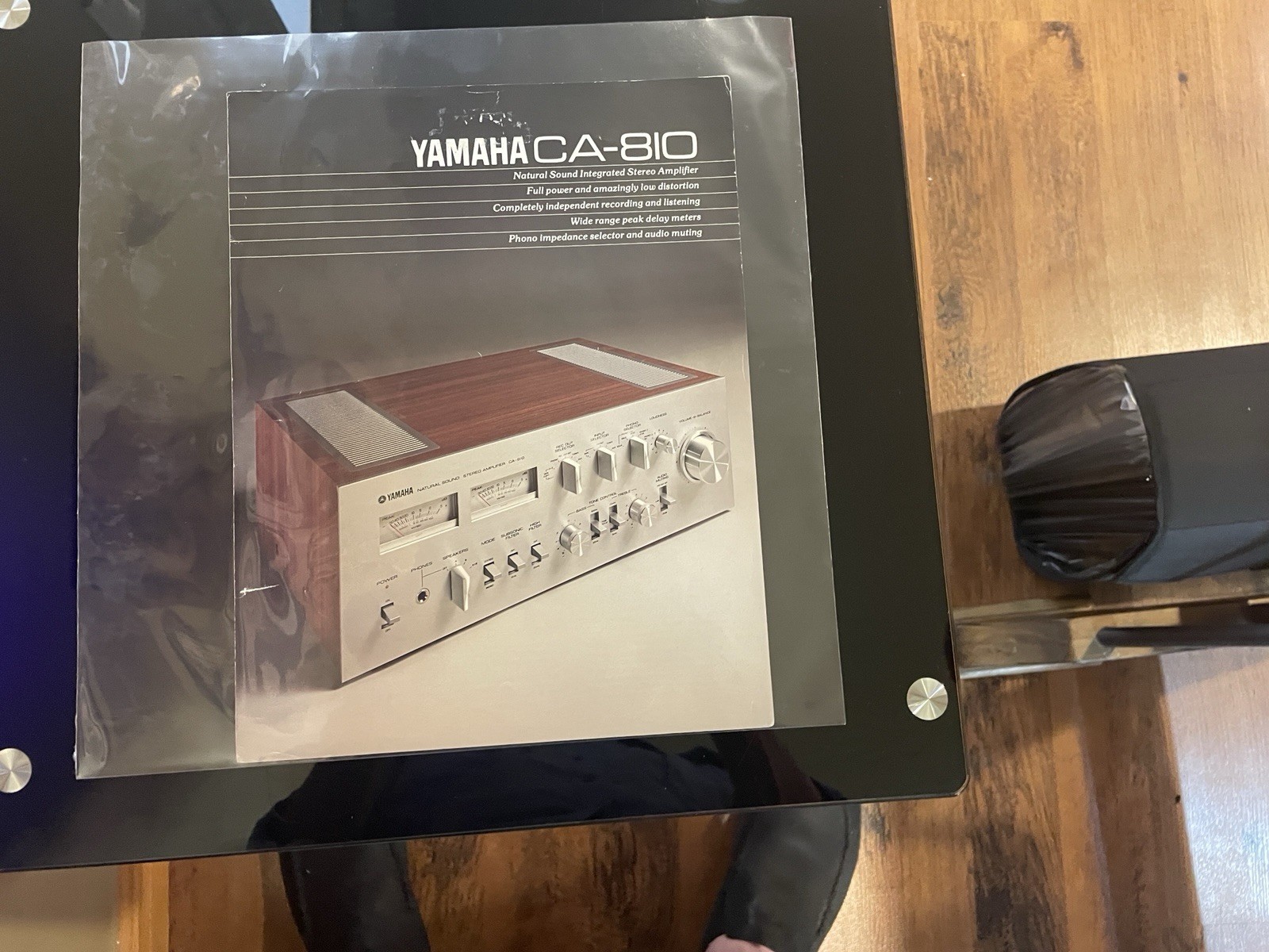 YAMAHA CA- 810 / BROCHURE 4 PAGES / EXCELLENT CONDITION /