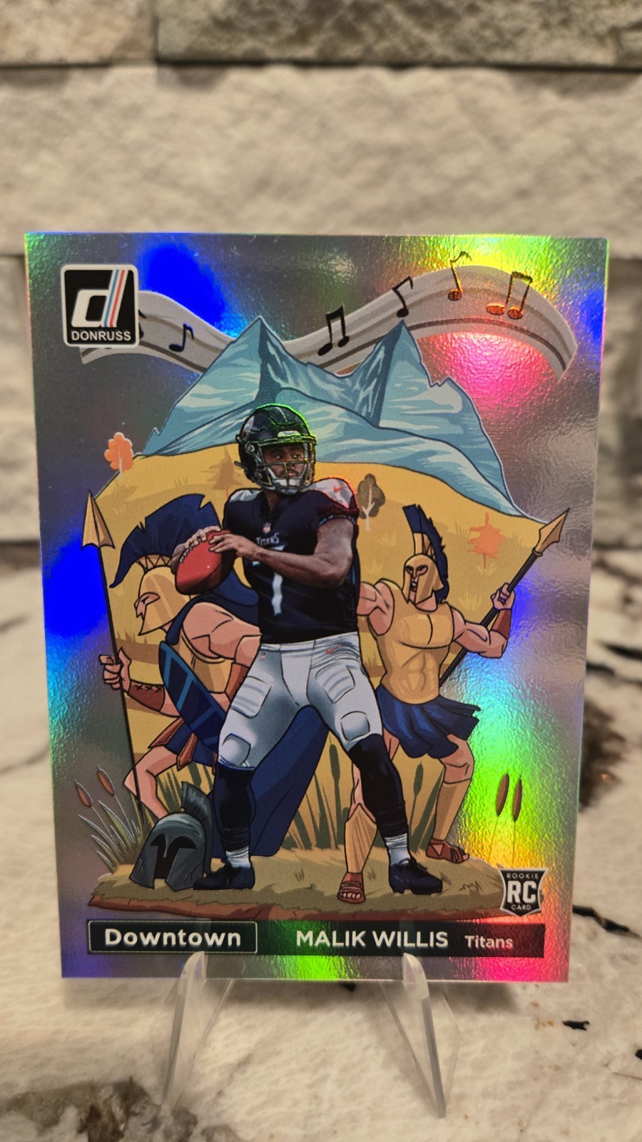 2022 Panini Donruss Downtown Malik Willis Rookie Case Hit SSP (RC)