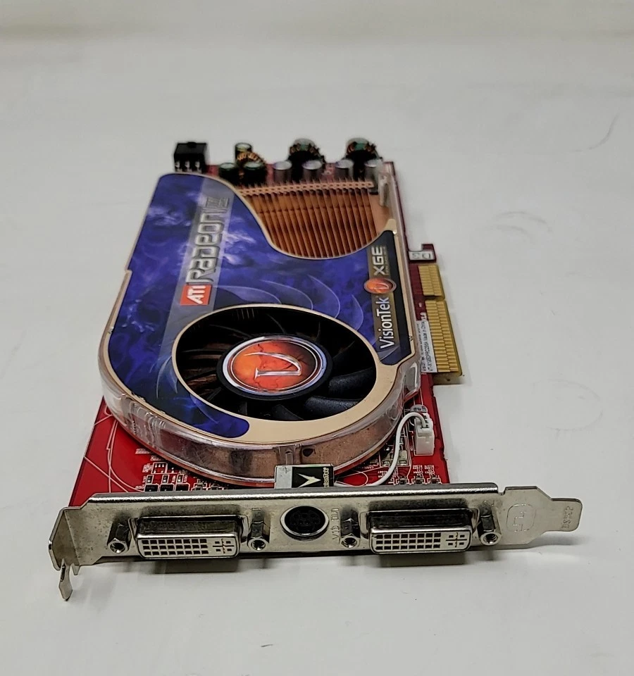Tarjeta de gráficos VISIONTEK Radeon X1950 pro vt-x1950pro256a 2*DVI VID alto perfil Foto 2 de 3