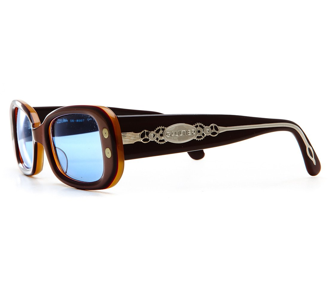 Jean Paul Gaultier JPG Vintage Sunglasses 56-8007 Color Brown 
