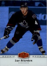 2006-07 Flair Showcase #329 Luc Bourdon RC Rookie Card - NM-MT