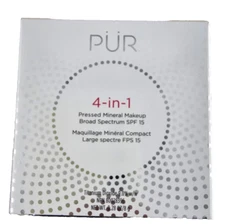 PUR MINERALS ~ 4-IN-1 PRESSED MINERAL MAKEUP ~ FAIR IVORY ~ .28 OZ