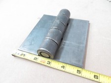 Super Heavy Duty 5" wide X 5" Tall Plain Steel Surface Mount Door Butt Hinge