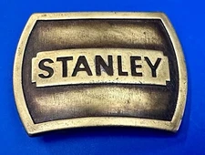 Stanley - Tools Tape Measure Vintage 1978 Stanley Works Belt Buckle