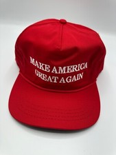 Official Make America Great Again Trump Cali Fame Red Snapback Hat Cap