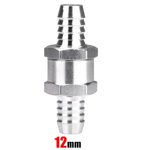 2PCS Non Return Valve One Way Inline 6/8/10/12mm Fuel Air Water Pipe Tube Hose - Picture 25 of 29
