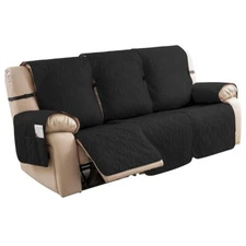 Waterproof Couch Cover for Reclining Couch 3 Seat Recliner Sofa Covers