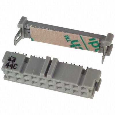 3M 3421-6600 20-Way IDC Connector Socket for Cable Mount, 3000 Series, Box/100