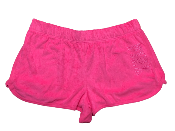 VICTORIA'S SECRET PINK TERRY VARSITY BEACH HIGH WAIST SHORTS XS