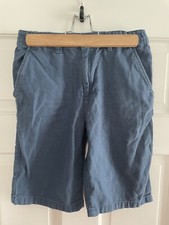 Carter  s Kid - Boys Navy Blue Shorts - Size 12/12A Button  Pockets