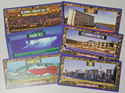 Sim City SimCity CCG TCG Ultra Rare Long BLACK Border Auswahl Karten I-P