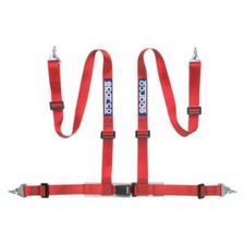 Sparco 04604bm1rs 4-point Snap On Fixing Buckle Latch Racing Safety Harness New