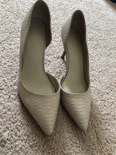 aldo beige pumps