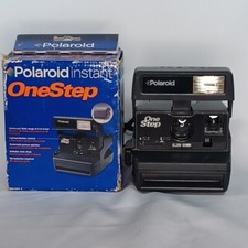 Vintage Original Polaroid OneStep 600 Instant Film Camera TESTED  WORKING