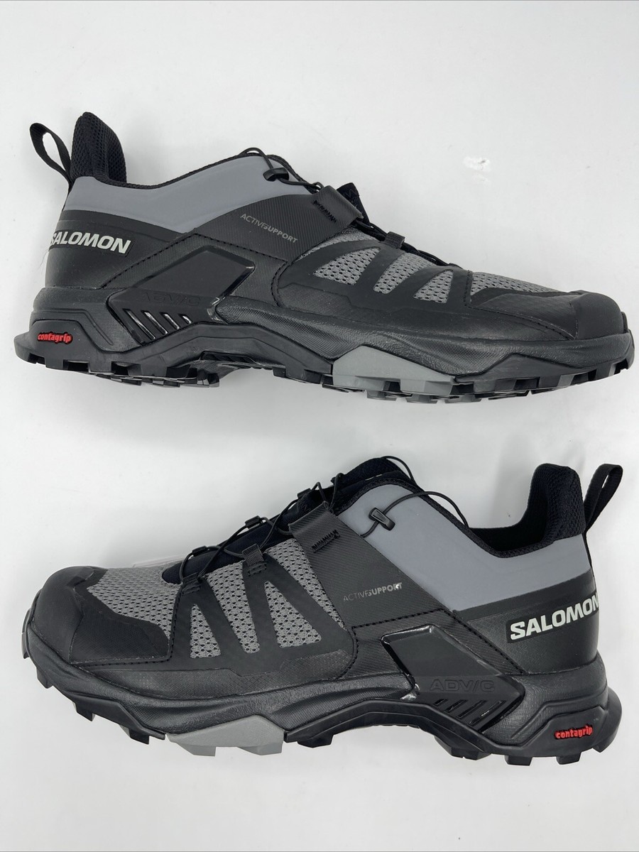 Salomon X Ultra 4 Hiking Shoes Quiet Shade/Black 413856 32  display picture 2